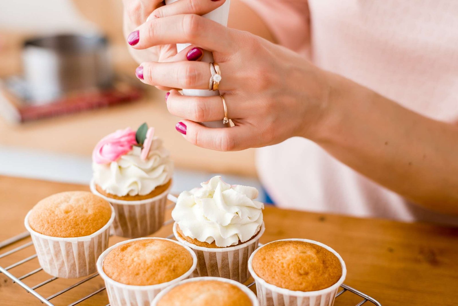 A mesmerizing hand-painted cake art with intricate details and vibrant colors