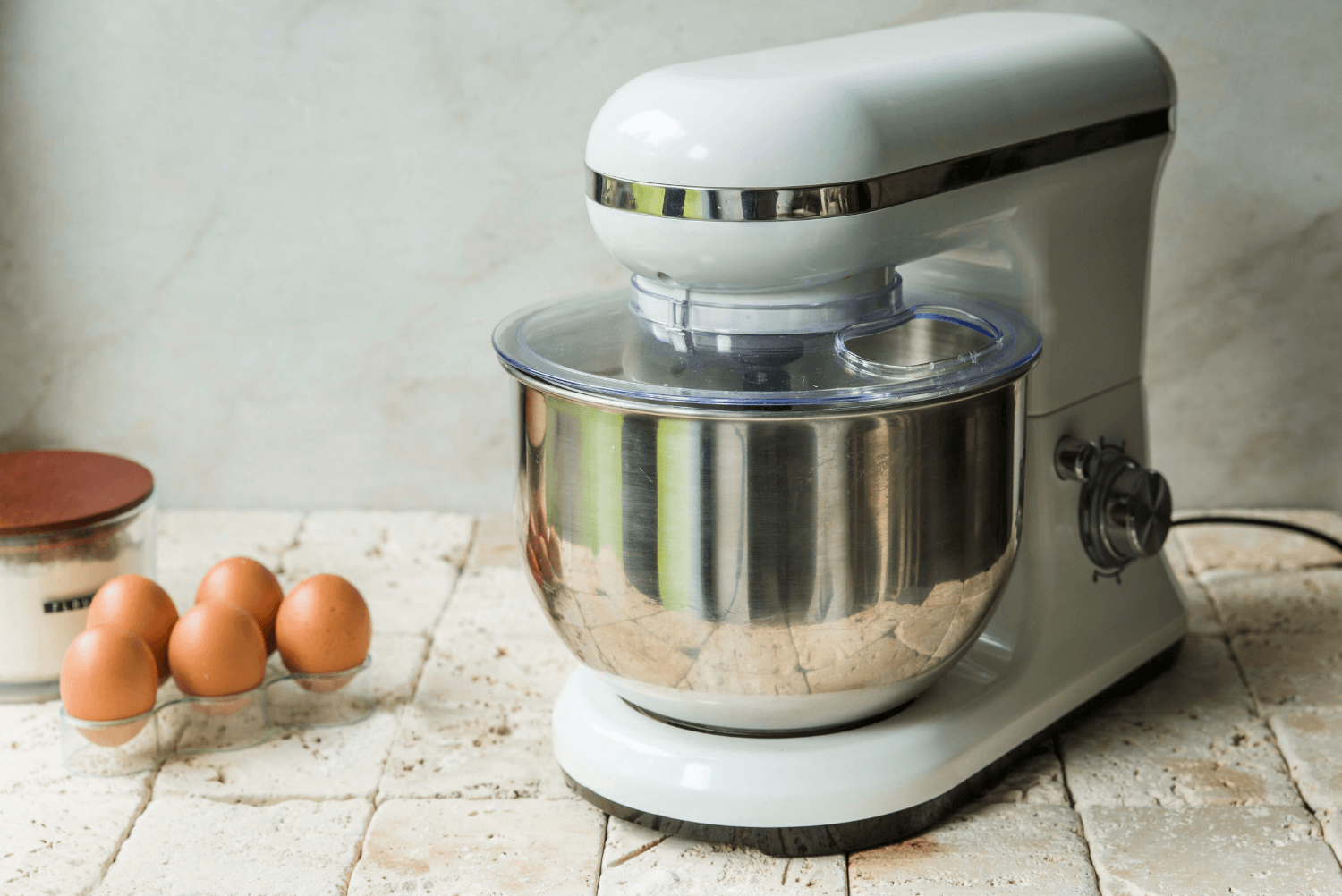 The Best Stand Mixer for Your Kitchen a stand mixer and eggs on a counter